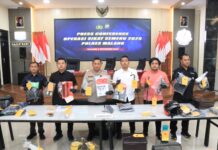 Operasi Sikat Semeru 2025, Polres Malang Ungkap 186 Kasus dan Amankan 54 Tersangka