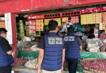 Satgas Pangan Polres Malang Turun ke Pasar, Harga Bapokting Dipastikan Aman Jelang Ramadan