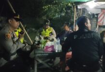 Kapolsek Dampit Pimpin Operasi Cipta Kondisi